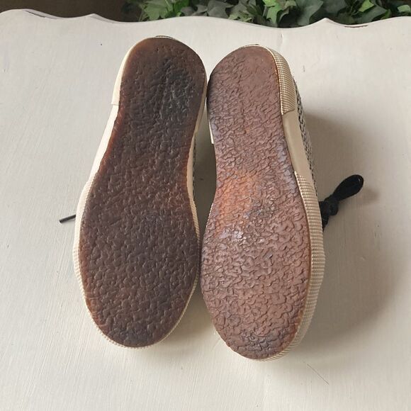 Superga 2750 Unisex Cotu Classic Lace-Up Black/White Sneakers Women’s 9 - Picture 8 of 12